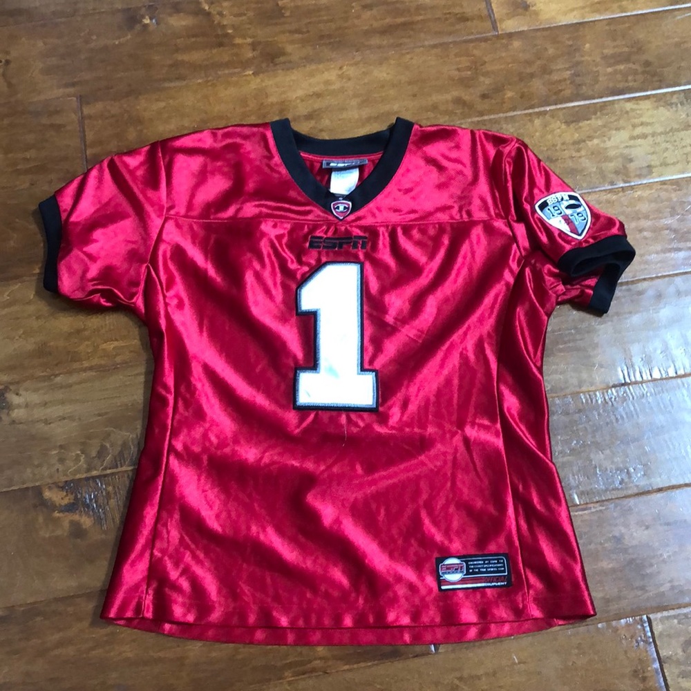 L Large Football Jersey Embroidered ESPN
